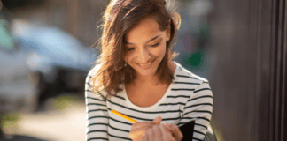 High School Writing Student